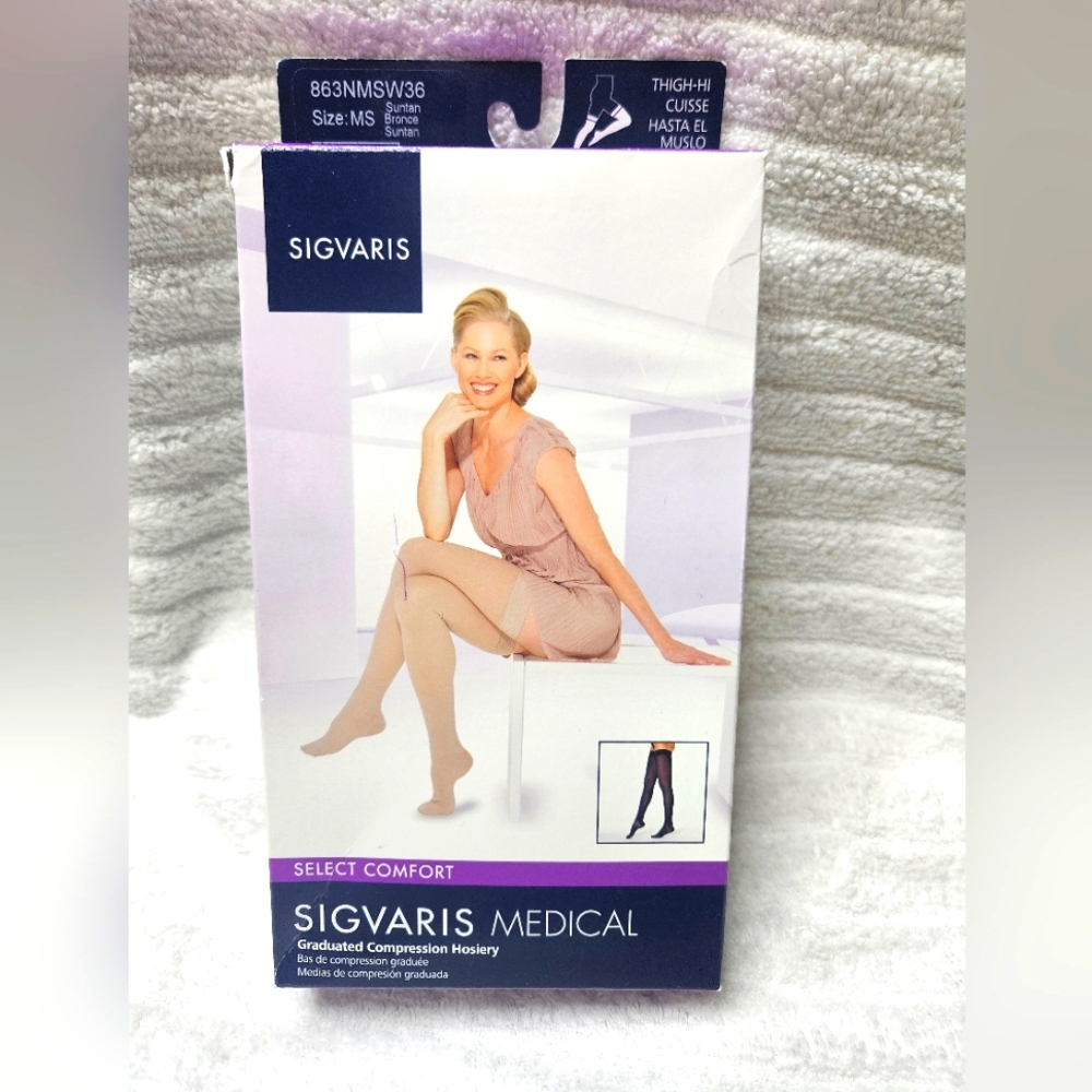 Sigvaris medical thigh high stockings